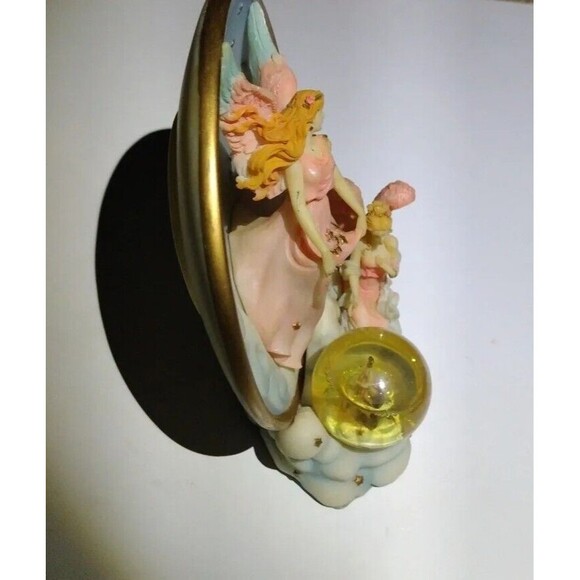 Vtg Collectors Cadona 1999 Guardian Angels collecting stars in sky 3D Decor - Picture 7 of 15